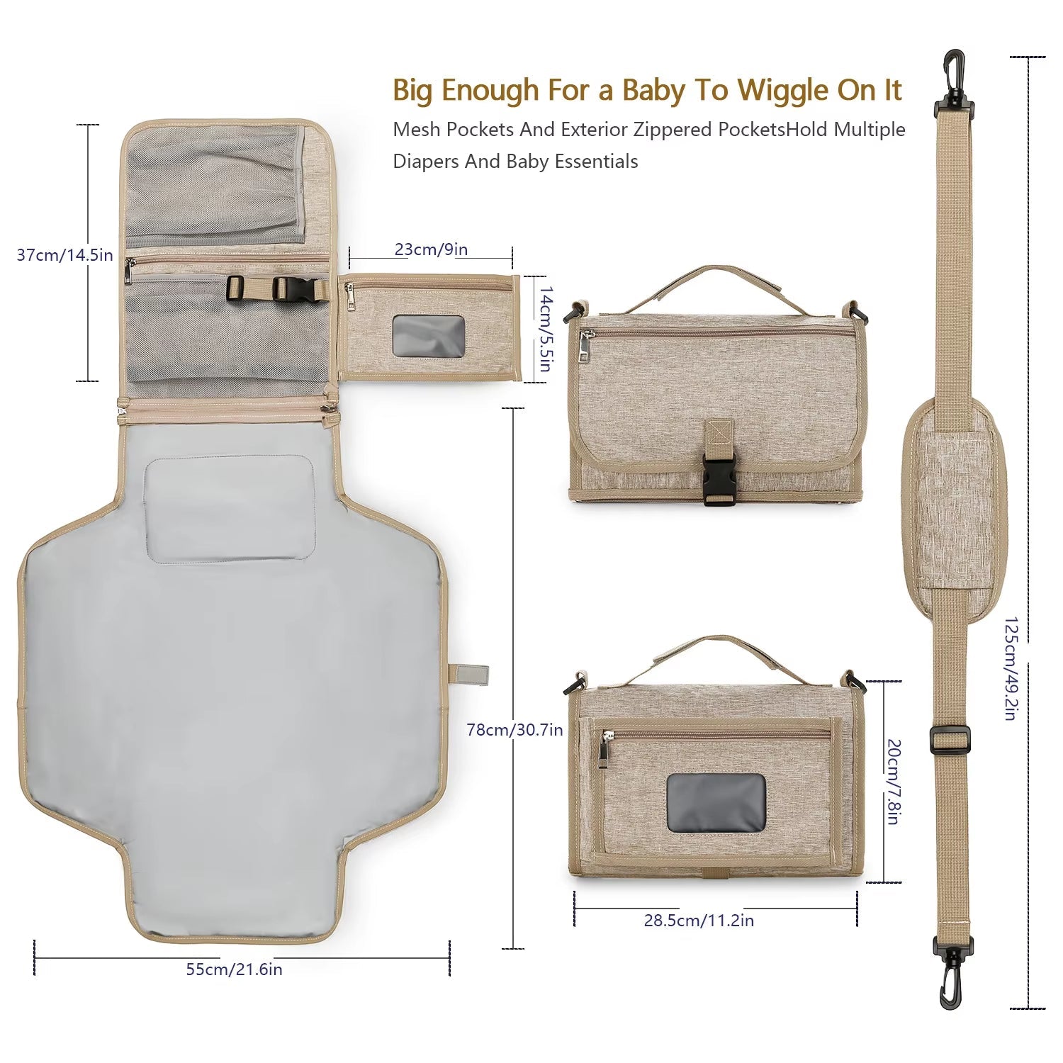 Portable Diaper Changing Pad